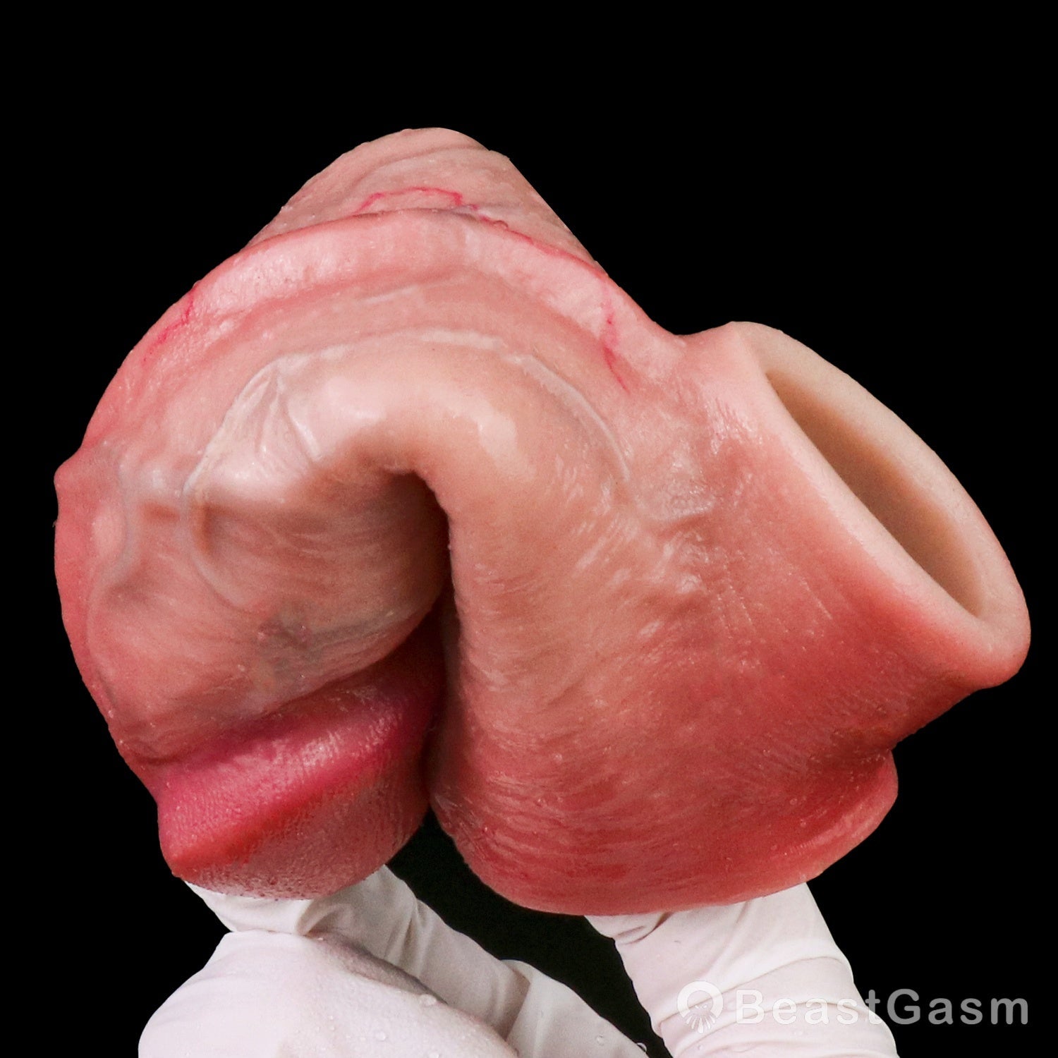 🦁 Oxence Realistic Cock Sleeve | Dual-Channel Stamina Lock - BeastGasm