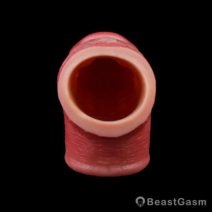 🦁 Oxence Realistic Cock Sleeve | Dual-Channel Stamina Lock - BeastGasm