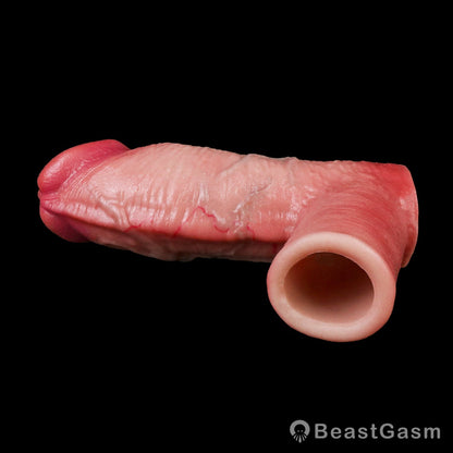 🦁 Oxence Realistic Cock Sleeve | Dual-Channel Stamina Lock - BeastGasm