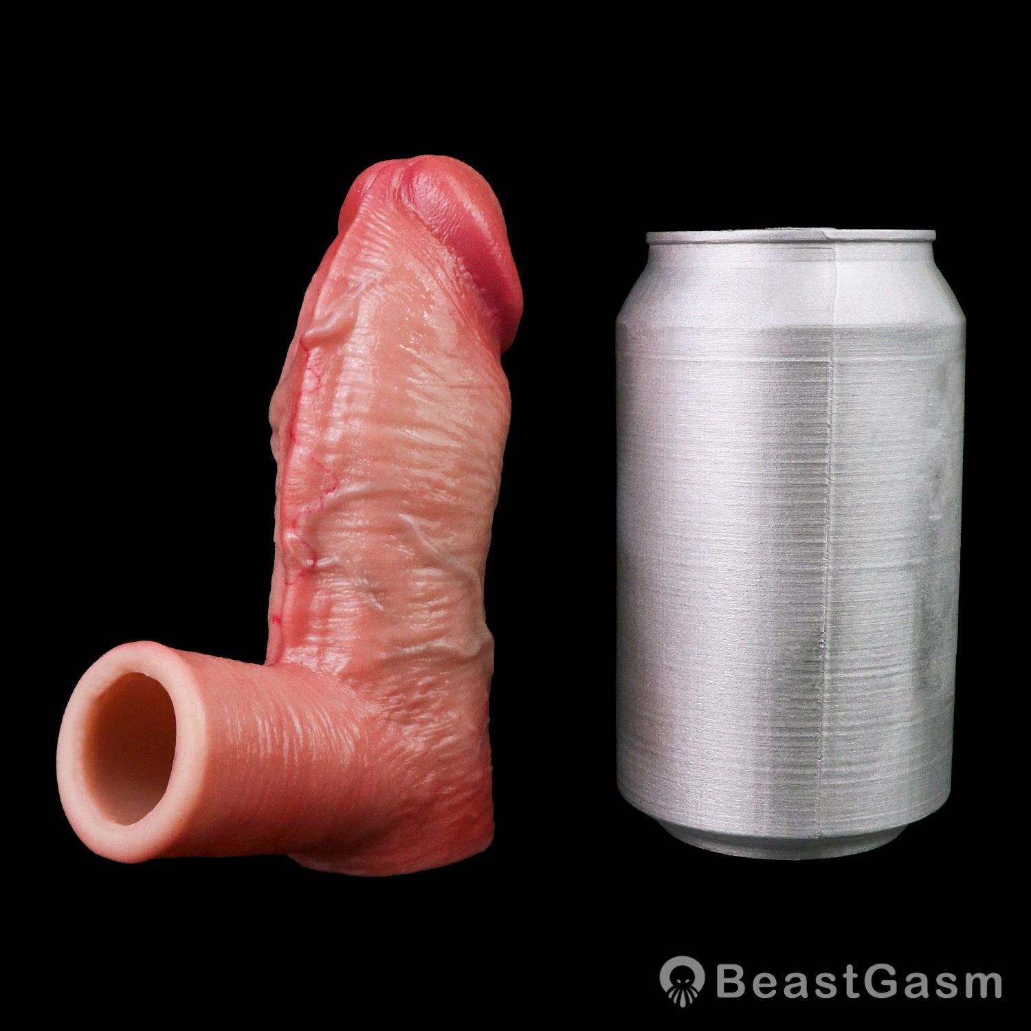 🦁 Oxence Realistic Cock Sleeve | Dual-Channel Stamina Lock - BeastGasm