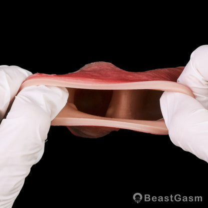 🦁 Oxence Realistic Cock Sleeve | Dual-Channel Stamina Lock - BeastGasm