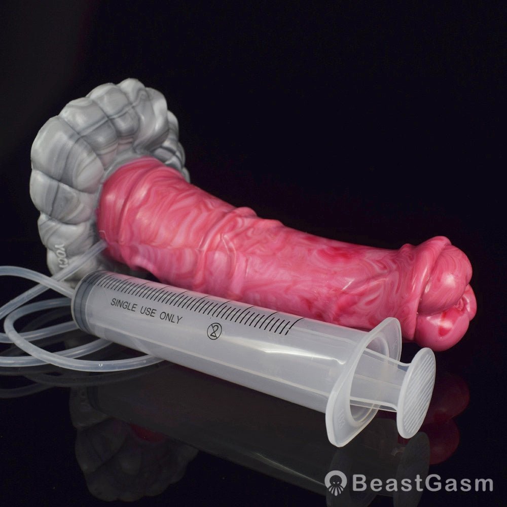 Paso Fino Ejaculating Dildo – Veined Shaft & Cum Play - BeastGasm