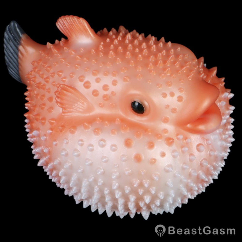 Pearl Puffer Pocket Pussy – Adorable Dual-Channel Male Toy - BeastGasm