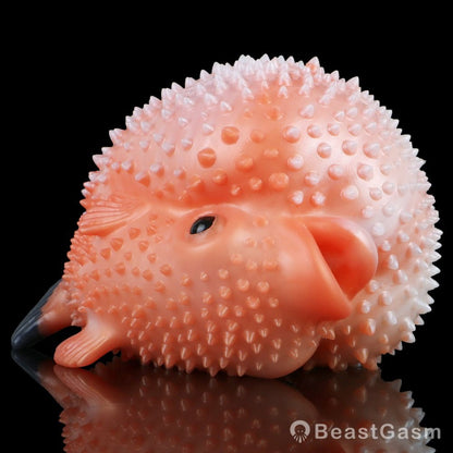 Pearl Puffer Pocket Pussy – Adorable Dual-Channel Male Toy - BeastGasm