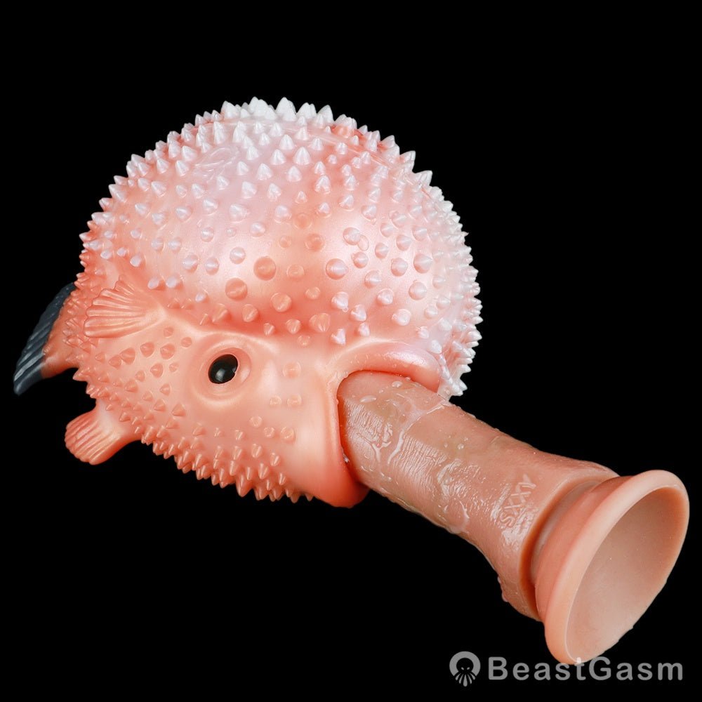 Pearl Puffer Pocket Pussy – Adorable Dual-Channel Male Toy - BeastGasm