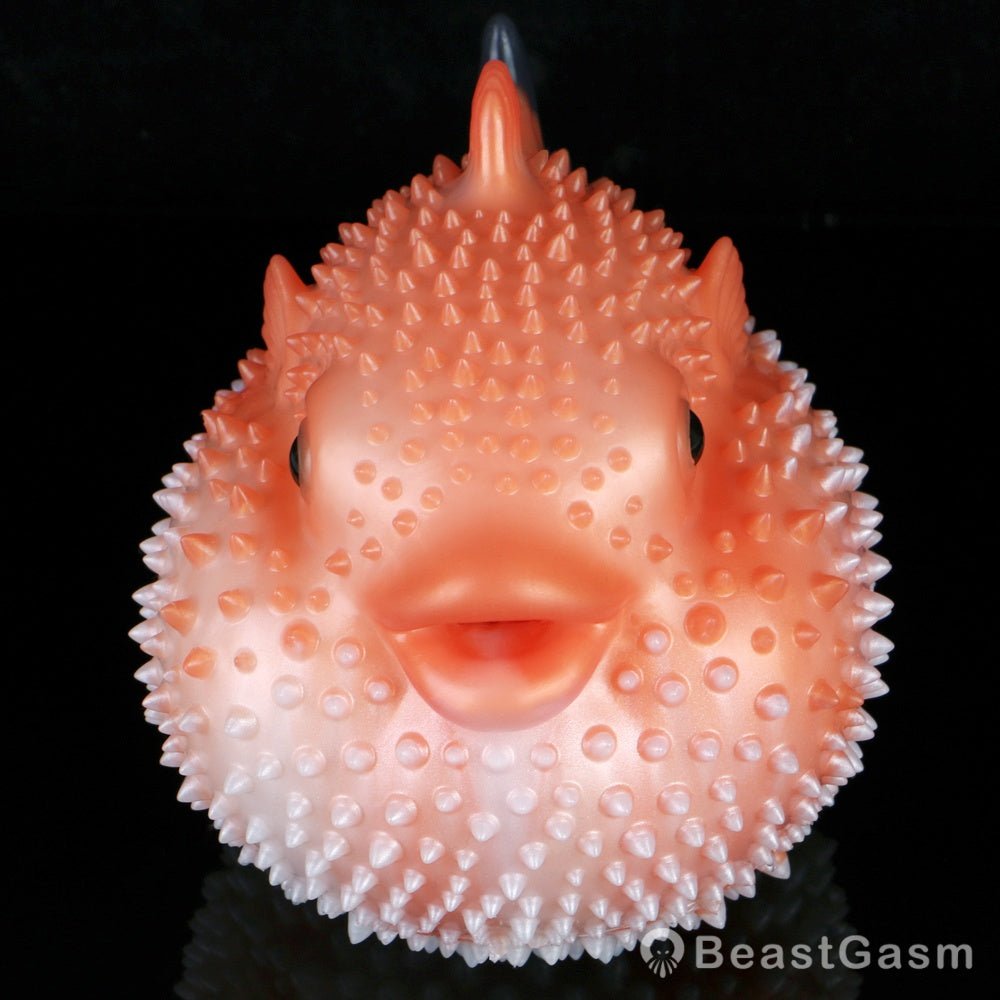 Pearl Puffer Pocket Pussy – Adorable Dual-Channel Male Toy - BeastGasm