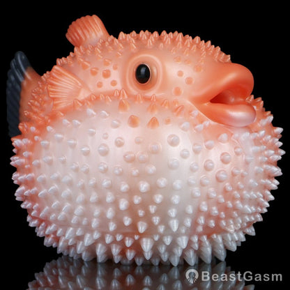 Pearl Puffer Pocket Pussy – Adorable Dual-Channel Male Toy - BeastGasm
