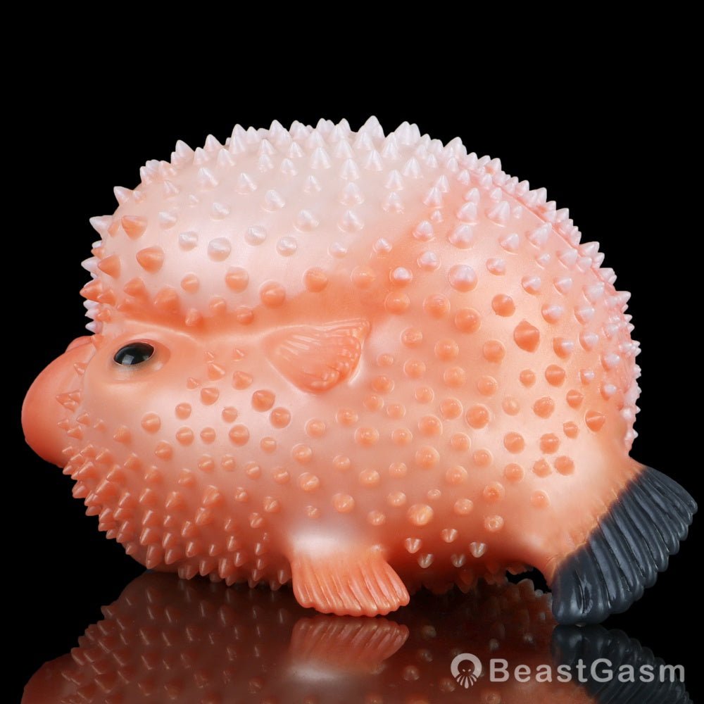 Pearl Puffer Pocket Pussy – Adorable Dual-Channel Male Toy - BeastGasm