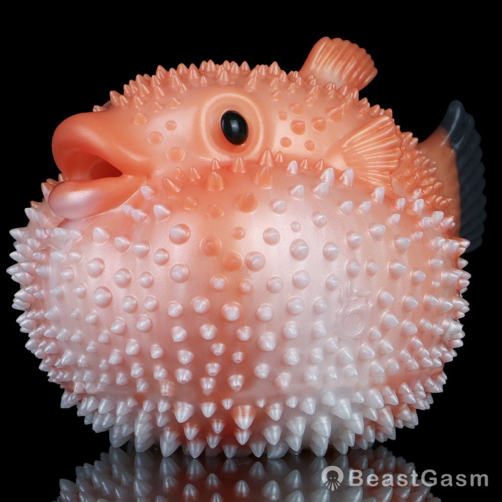 Pearl Puffer Pocket Pussy – Adorable Dual-Channel Male Toy - BeastGasm
