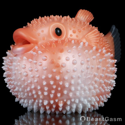 Pearl Puffer Pocket Pussy – Adorable Dual-Channel Male Toy - BeastGasm