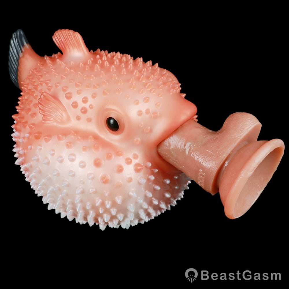 Pearl Puffer Pocket Pussy – Adorable Dual-Channel Male Toy - BeastGasm
