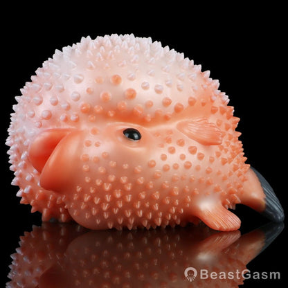 Pearl Puffer Pocket Pussy – Adorable Dual-Channel Male Toy - BeastGasm