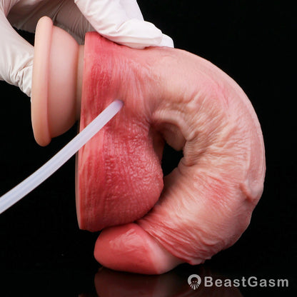 ❤️‍🔥Pharaoh Ejaculating Dildo – Soft Silicone Pleasure - BeastGasm