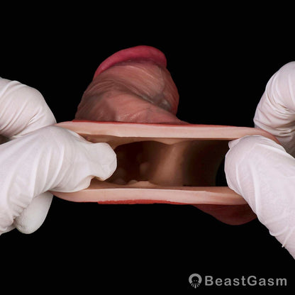 👑 Physis Realistic Cock Sleeve | Dual-Channel Stamina Lock - BeastGasm
