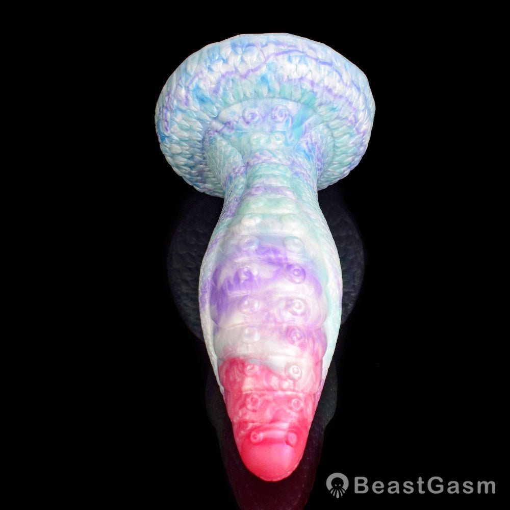 🦑 Premium 9 - Inch Tentacle Butt Plug – Waterproof Silicone Dildo - BeastGasm