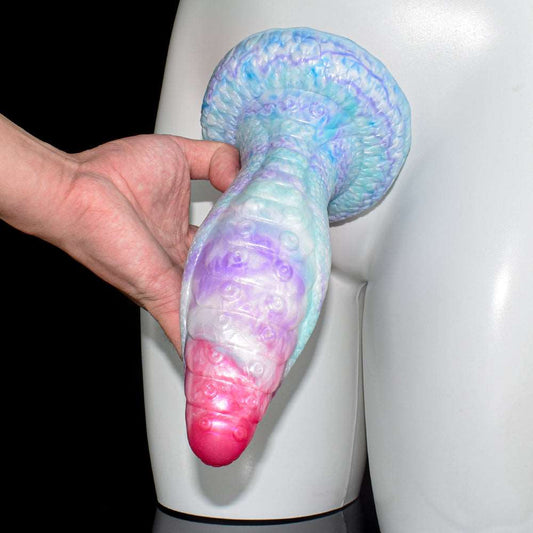 🦑 Premium 9 - Inch Tentacle Butt Plug – Waterproof Silicone Dildo - BeastGasm