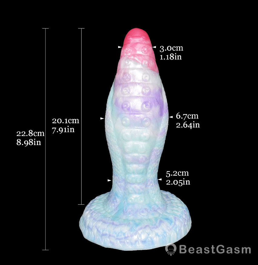 🦑 Premium 9 - Inch Tentacle Butt Plug – Waterproof Silicone Dildo - BeastGasm