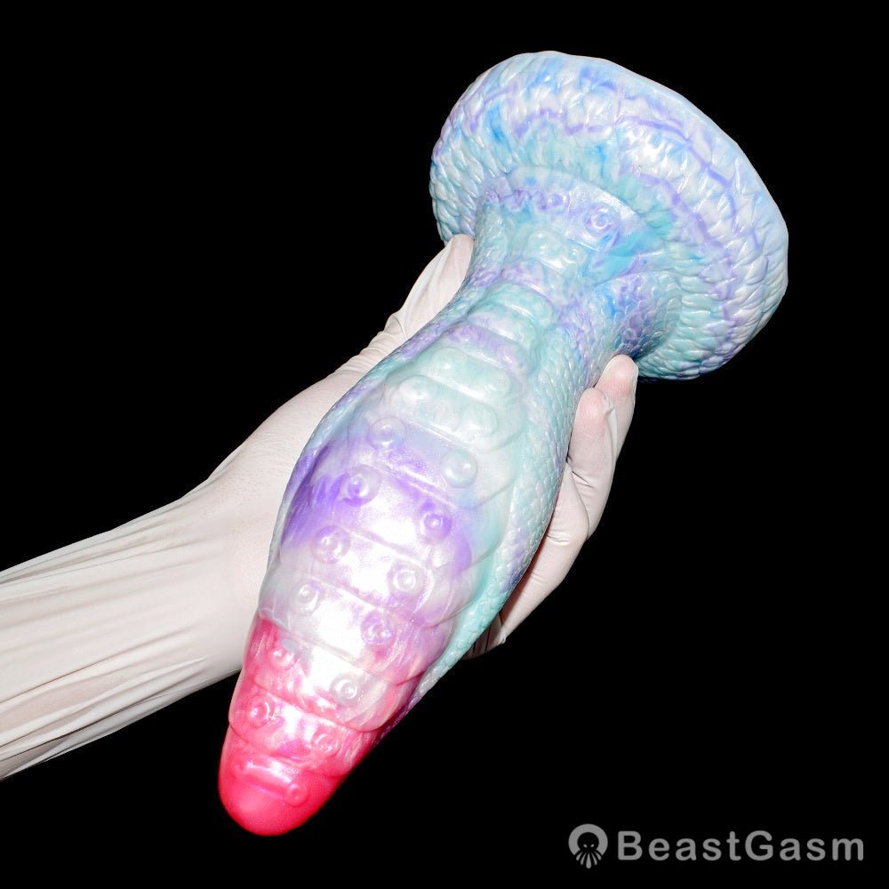 🦑 Premium 9 - Inch Tentacle Butt Plug – Waterproof Silicone Dildo - BeastGasm