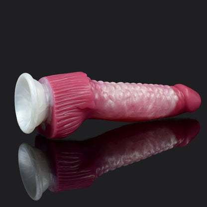 Puff Candy Dragon Dildo – Beaded Shaft Bliss - BeastGasm