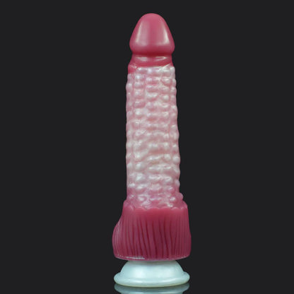 Puff Candy Dragon Dildo – Beaded Shaft Bliss - BeastGasm