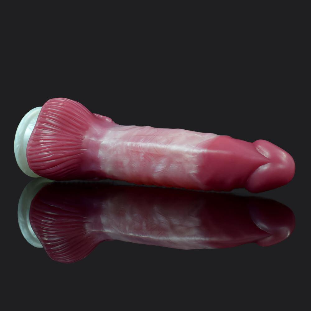 Puff Candy Dragon Dildo – Beaded Shaft Bliss - BeastGasm