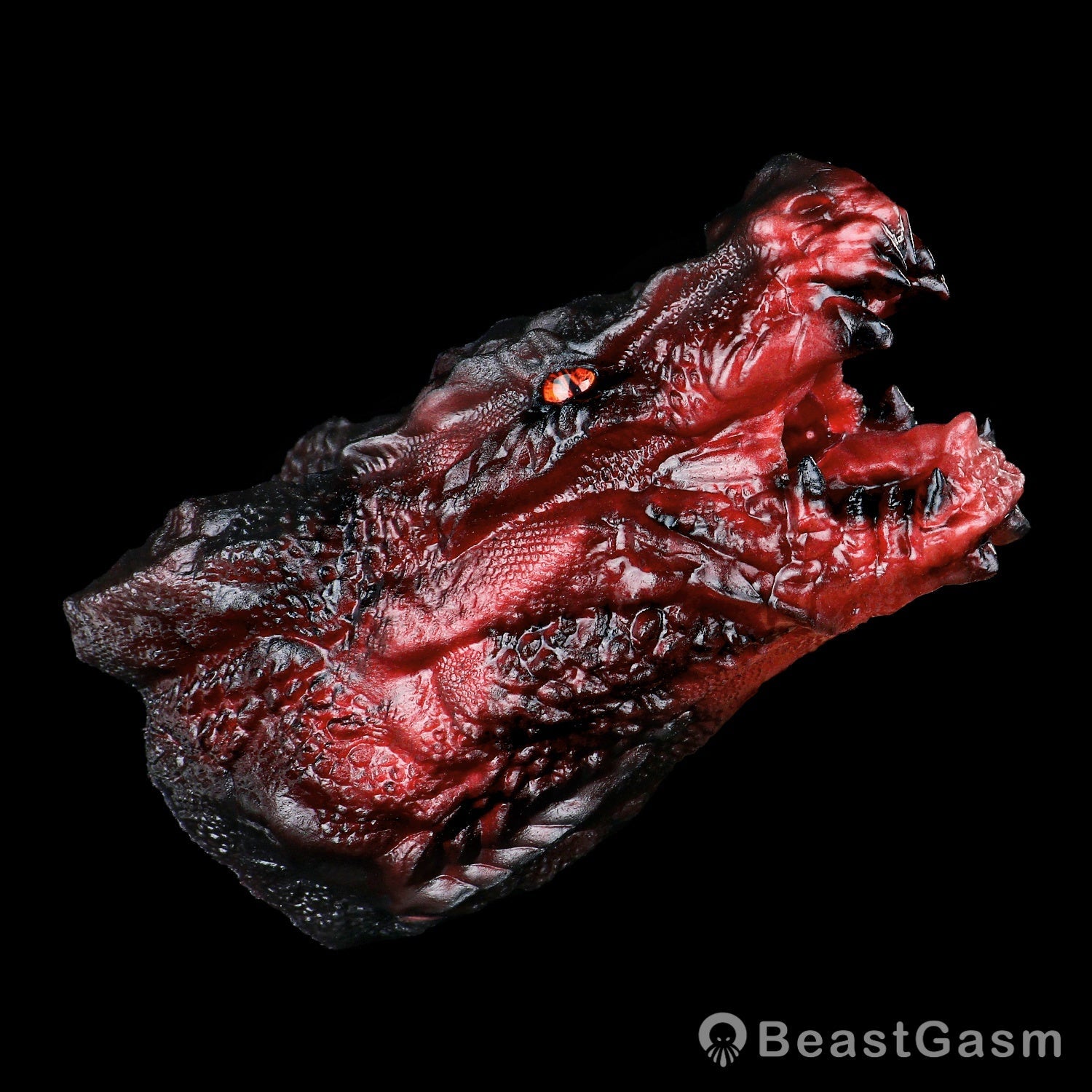 Pyrothrax Dragon Head Silicone Masturbator – Dark Fantasy 🐉🔥 - BeastGasm
