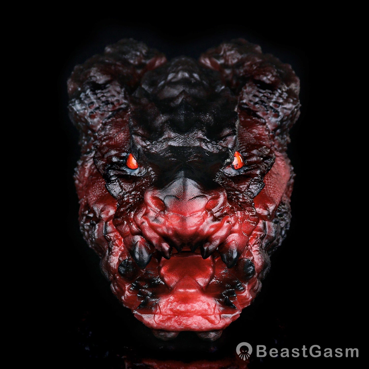 Pyrothrax Dragon Head Silicone Masturbator – Dark Fantasy 🐉🔥 - BeastGasm