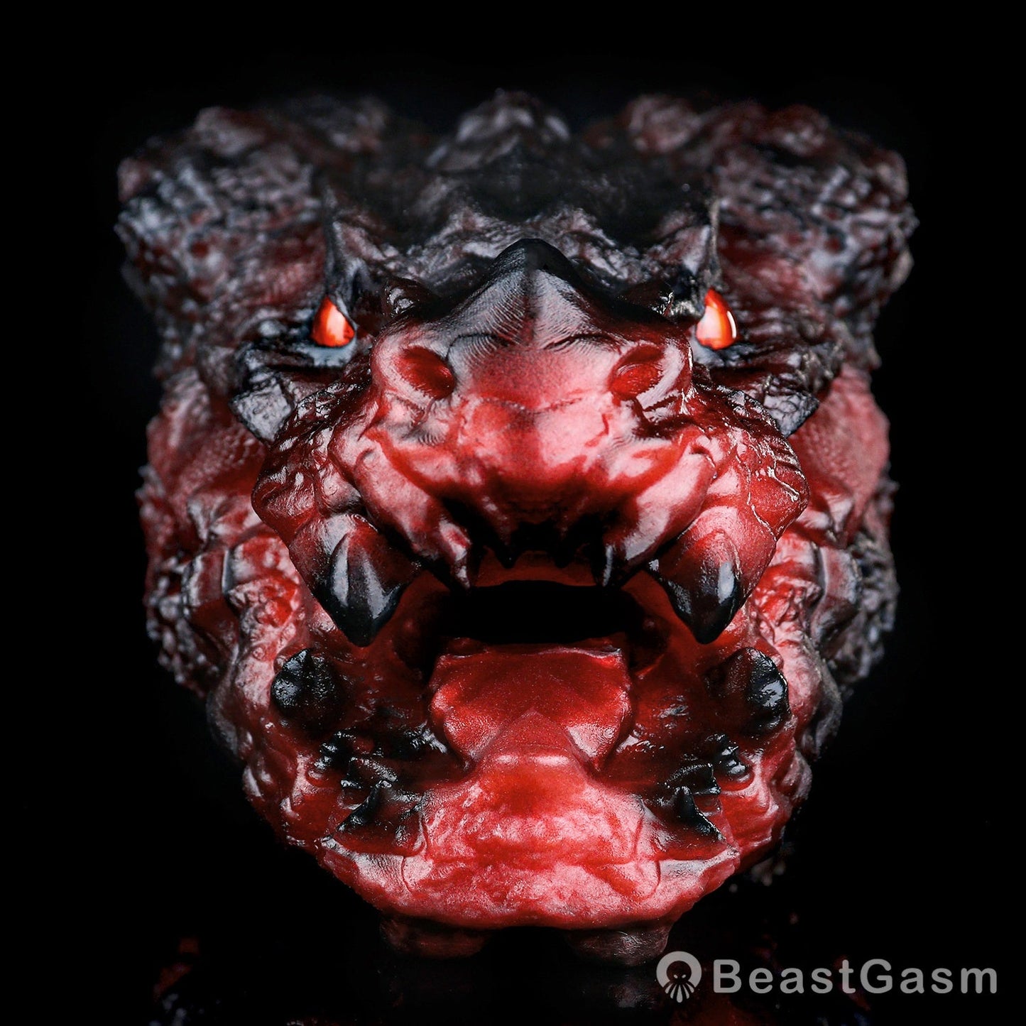 Pyrothrax Dragon Head Silicone Masturbator – Dark Fantasy 🐉🔥 - BeastGasm