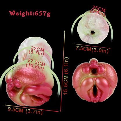 Quavionix the Unicorn - Dual - Orifice Fantasy Fleshlight Masturbator - BeastGasm