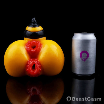 🐝 Queen Bee Fantasy Pocket Pussy | Dual-Channel Masturbator - BeastGasm