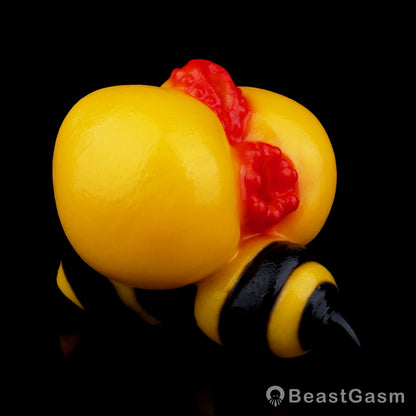 🐝 Queen Bee Fantasy Pocket Pussy | Dual-Channel Masturbator - BeastGasm