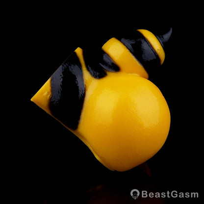 🐝 Queen Bee Fantasy Pocket Pussy | Dual-Channel Masturbator - BeastGasm