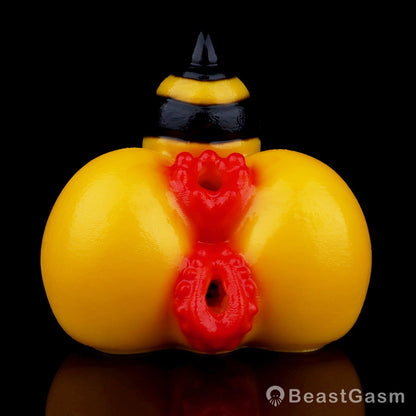 🐝 Queen Bee Fantasy Pocket Pussy | Dual-Channel Masturbator - BeastGasm