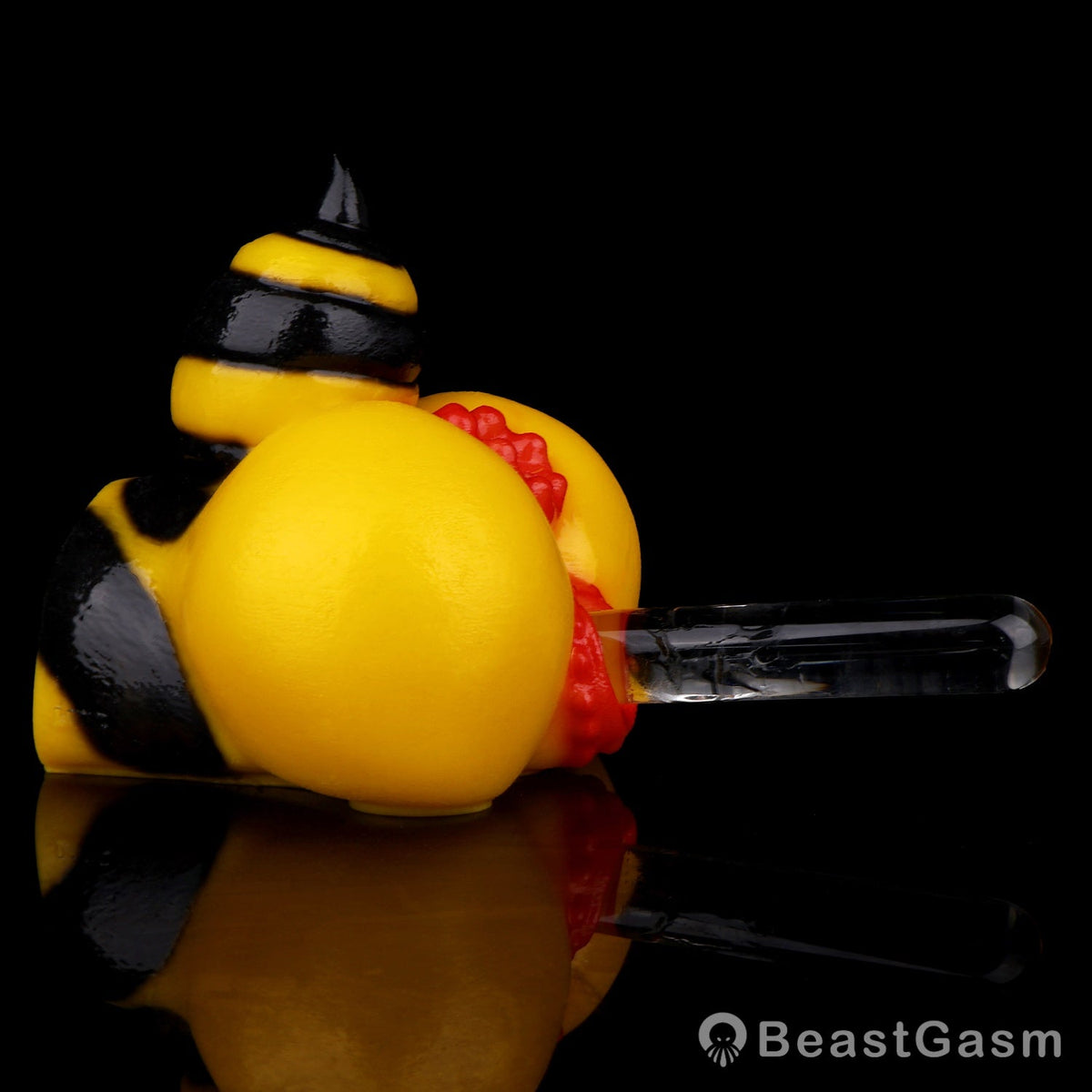 🐝 Queen Bee Fantasy Pocket Pussy | Dual-Channel Masturbator - BeastGasm