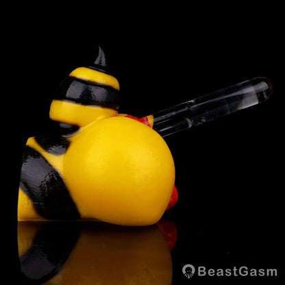 🐝 Queen Bee Fantasy Pocket Pussy | Dual-Channel Masturbator - BeastGasm