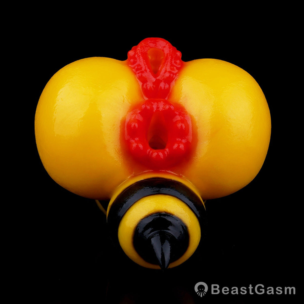 🐝 Queen Bee Fantasy Pocket Pussy | Dual-Channel Masturbator - BeastGasm