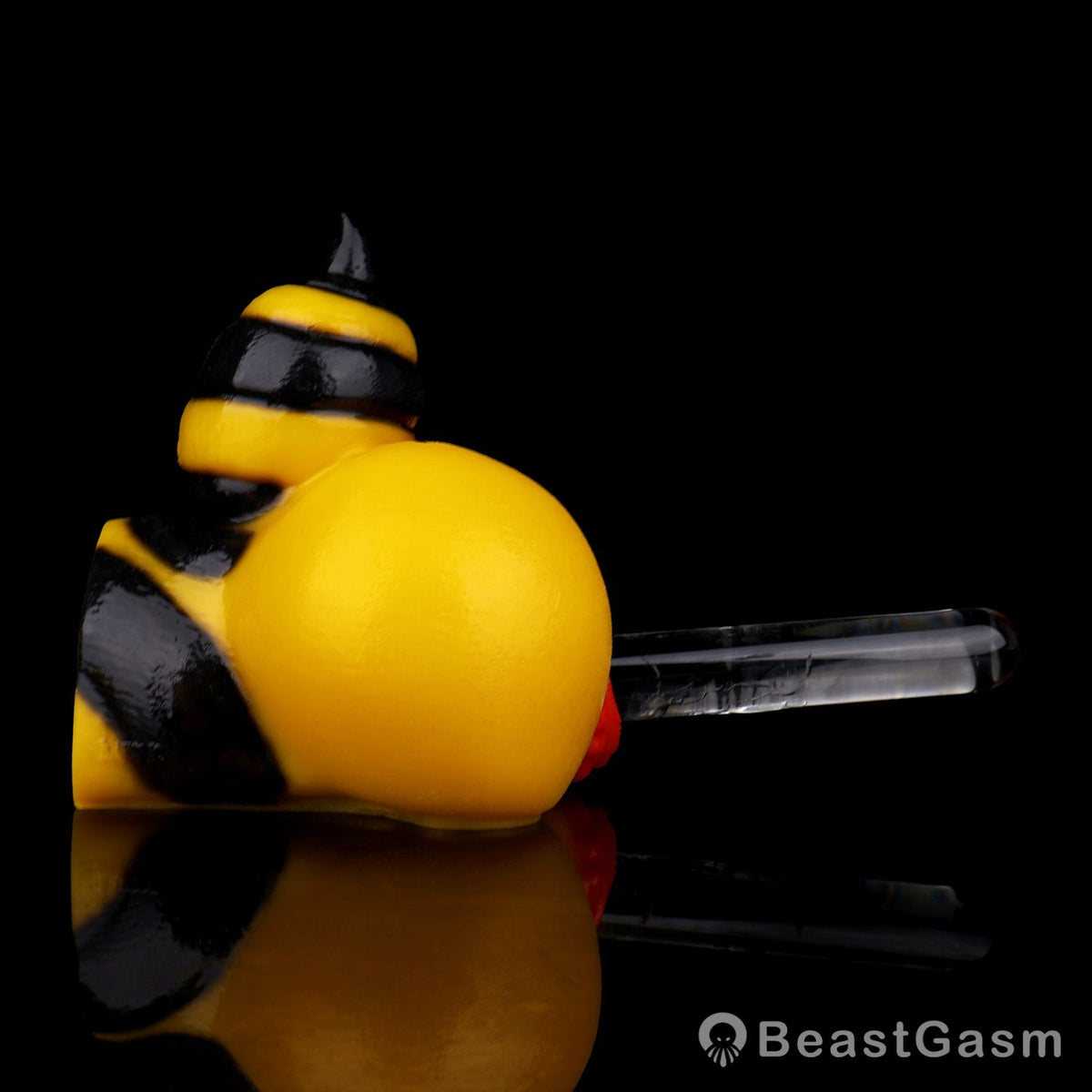 🐝 Queen Bee Fantasy Pocket Pussy | Dual-Channel Masturbator - BeastGasm
