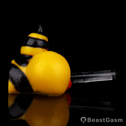 🐝 Queen Bee Fantasy Pocket Pussy | Dual-Channel Masturbator - BeastGasm