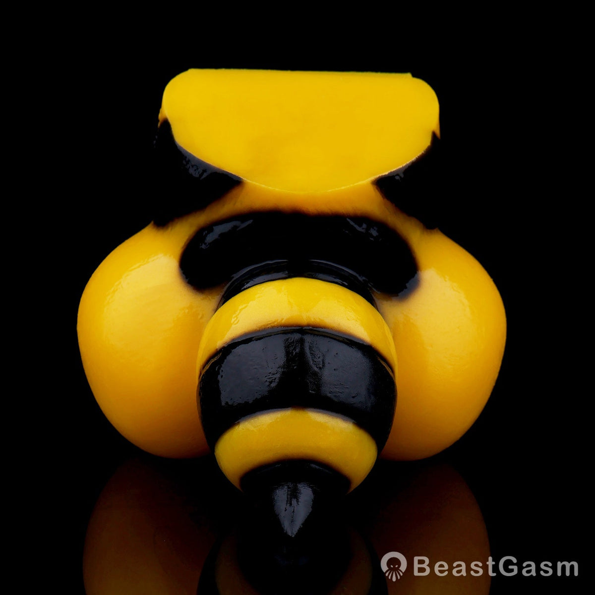 🐝 Queen Bee Fantasy Pocket Pussy | Dual-Channel Masturbator - BeastGasm