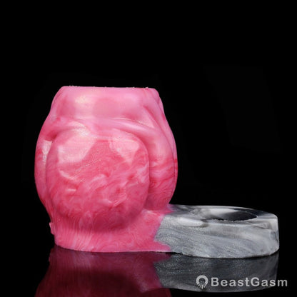 Raafe - Dog Knot Penis Enlargement Scrotum Cock Ring - BeastGasm