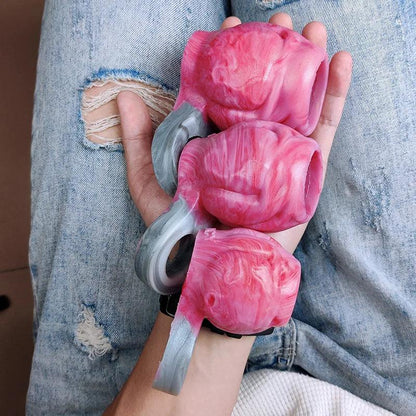 Raafe - Dog Knot Penis Enlargement Scrotum Cock Ring - BeastGasm