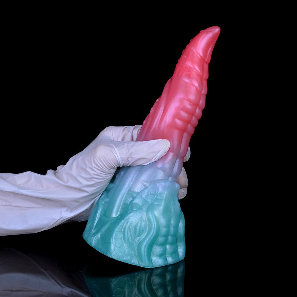 🦎 Rachel the Lizard’s Tongue - 8.18” Dragon Fantasy Monster Dildo - BeastGasm