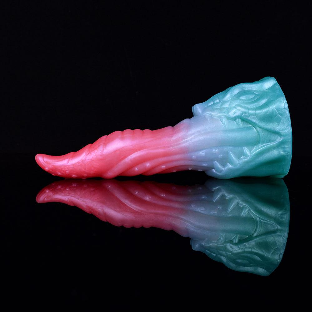 🦎 Rachel the Lizard’s Tongue - 8.18” Dragon Fantasy Monster Dildo - BeastGasm
