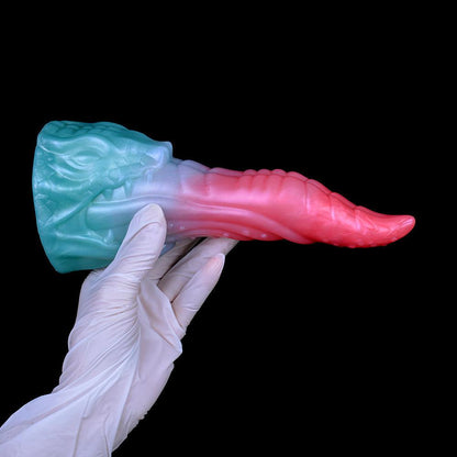 🦎 Rachel the Lizard’s Tongue - 8.18” Dragon Fantasy Monster Dildo - BeastGasm