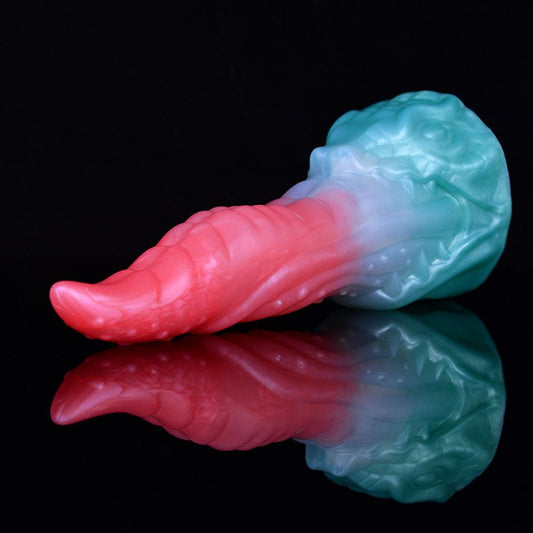 🦎 Rachel the Lizard’s Tongue - 8.18” Dragon Fantasy Monster Dildo - BeastGasm