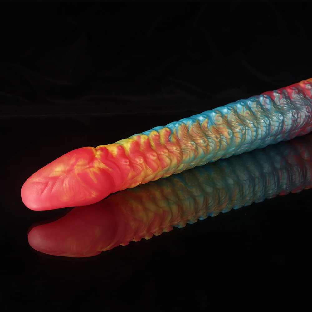 Rainbow Tentacle Dildo for Wild, Wavy Orgasms - BeastGasm