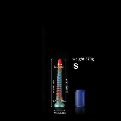 Rainbow Tentacle Dildo for Wild, Wavy Orgasms - BeastGasm