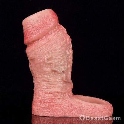 RawForce Girth Booster – Open Tip Penis Sleeve 🍑 | Maximum Thickness & Real Sensation - BeastGasm