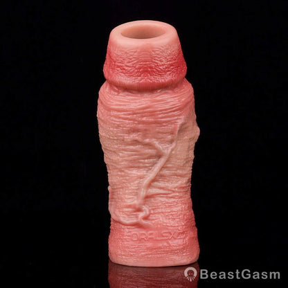 RawForce Girth Booster – Open Tip Penis Sleeve 🍑 | Maximum Thickness & Real Sensation - BeastGasm