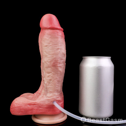 Real - Feel Inflatable Squirting Dildo – Bigger, Deeper, Wilder - BeastGasm